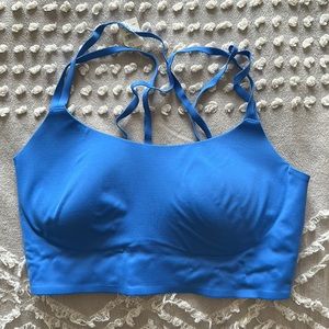 Electric blue sports Aerie Sports Bra